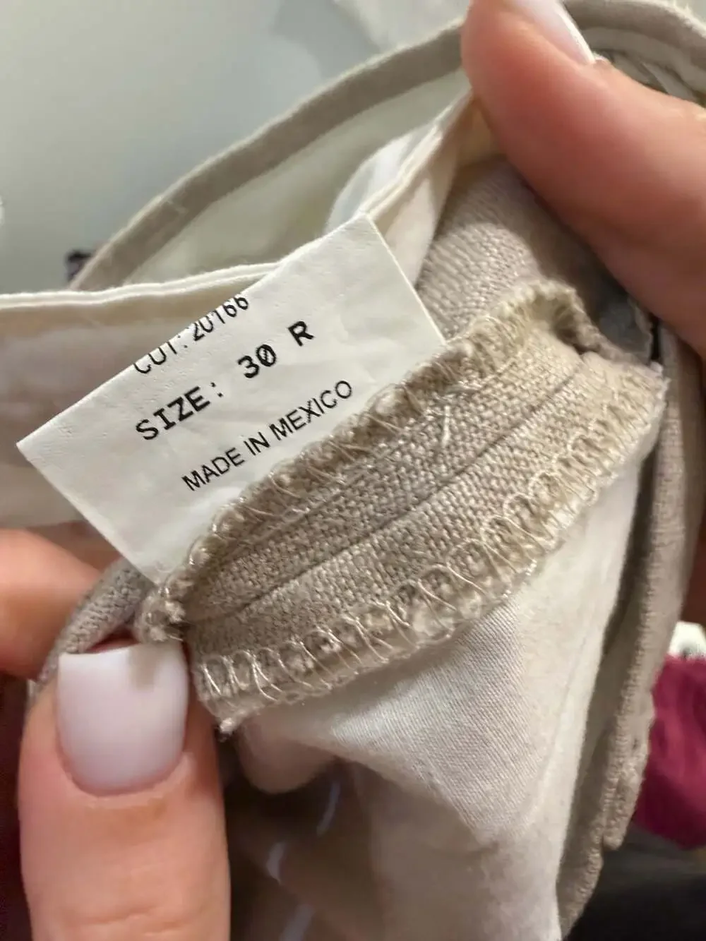 Berle Linen Pleated Trouser Beige